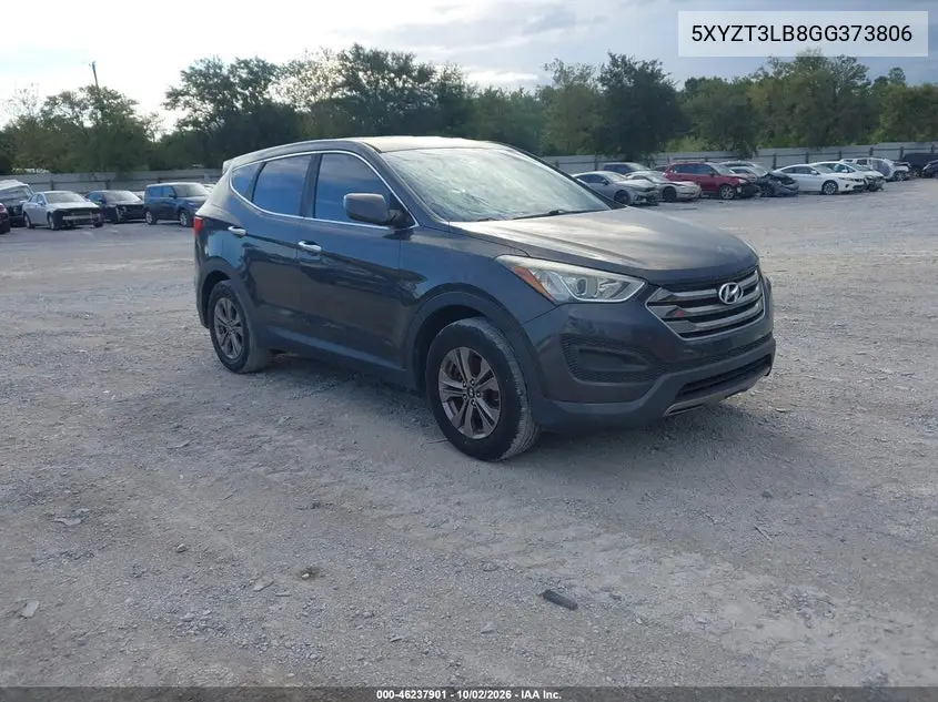 HYUNDAI SANTA FE 2016, VIN 5XYZT3LB8GG373806