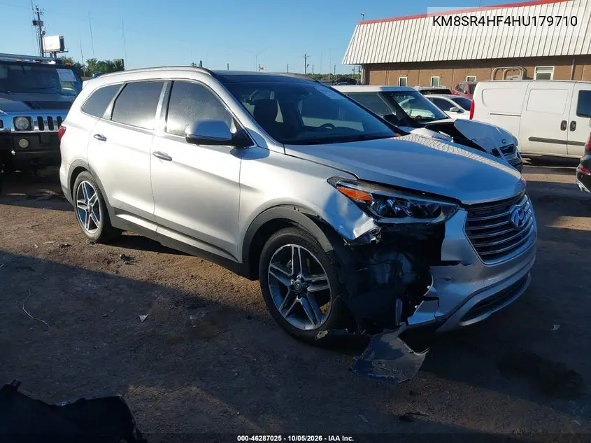 HYUNDAI SANTA FE 2017, VIN KM8SR4HF4HU179710