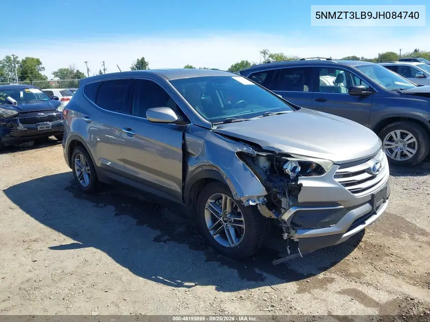 HYUNDAI SANTA FE 2018, VIN 5NMZT3LB9JH084740