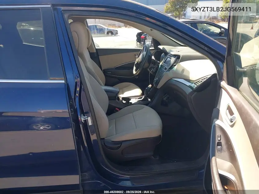 2018 HYUNDAI SANTA FE VIN 5XYZT3LB2JG569411 — фото 5
