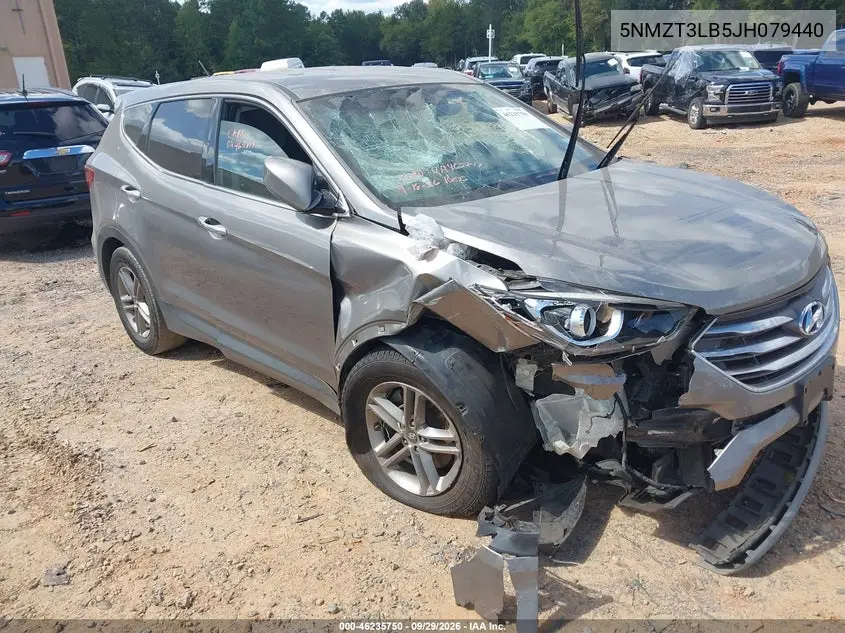 HYUNDAI SANTA FE 2018, VIN 5NMZT3LB5JH079440