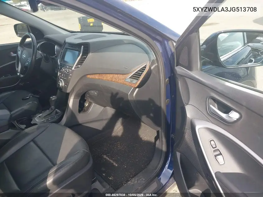 2018 HYUNDAI SANTA FE VIN 5XYZWDLA3JG513708 — фото 5