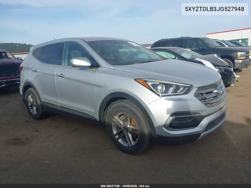 HYUNDAI SANTA FE 2018, VIN 5XYZTDLB3JG527948