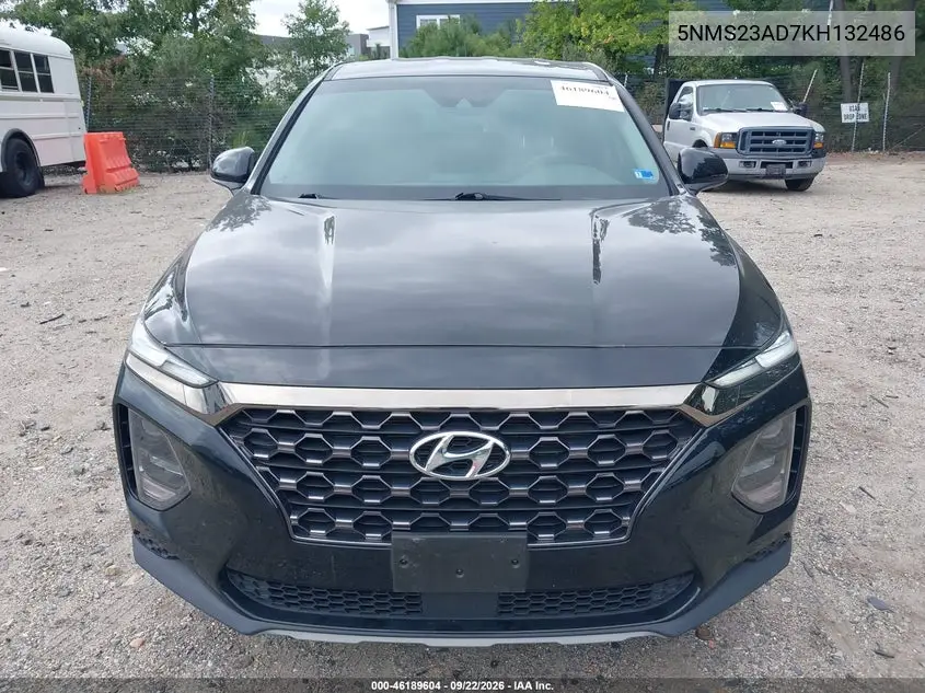 2019 HYUNDAI SANTA FE VIN 5NMS23AD7KH132486 — фото 12