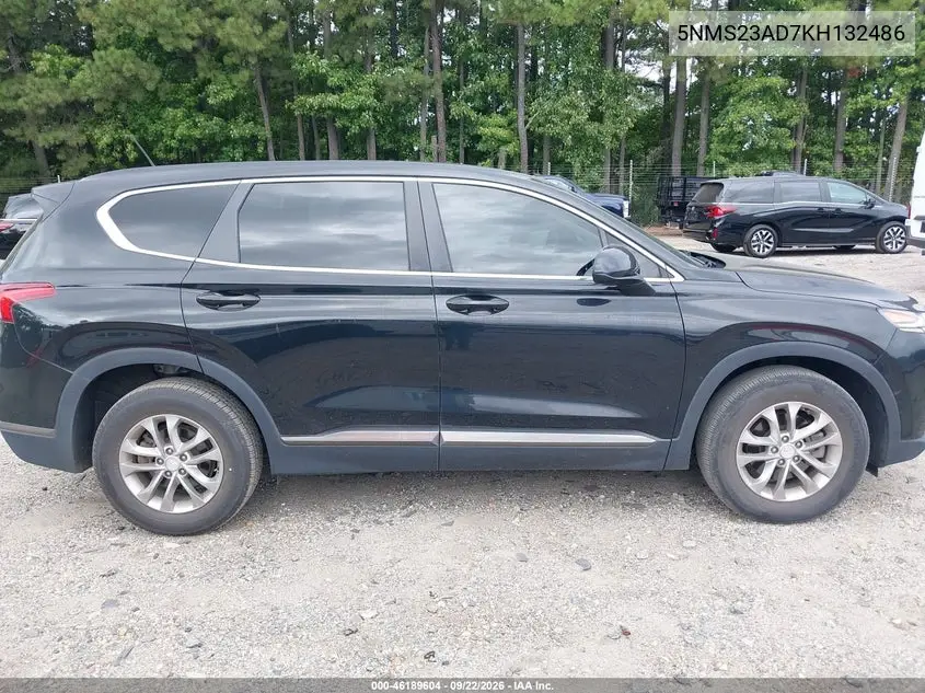 2019 HYUNDAI SANTA FE VIN 5NMS23AD7KH132486 — фото 13