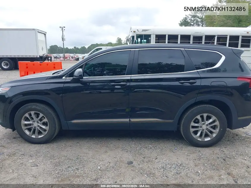 2019 HYUNDAI SANTA FE VIN 5NMS23AD7KH132486 — фото 14