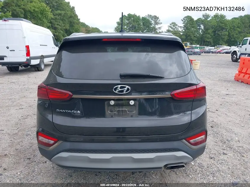 2019 HYUNDAI SANTA FE VIN 5NMS23AD7KH132486 — фото 16