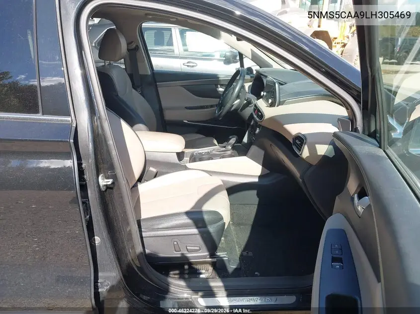 2020 HYUNDAI SANTA FE VIN 5NMS5CAA9LH305469 — фото 5