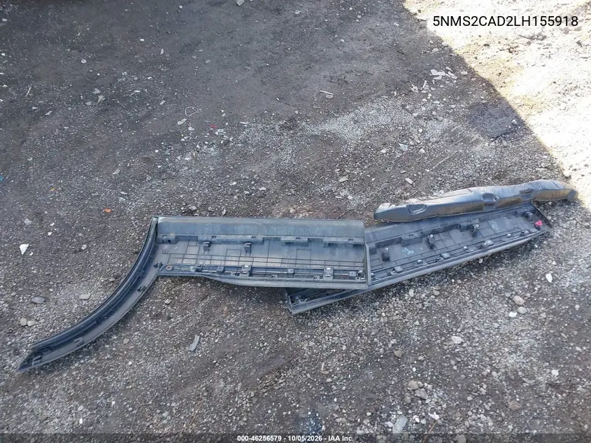 2020 HYUNDAI SANTA FE VIN 5NMS2CAD2LH155918 — фото 12