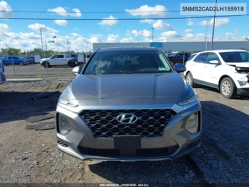 2020 HYUNDAI SANTA FE VIN 5NMS2CAD2LH155918 — фото 13