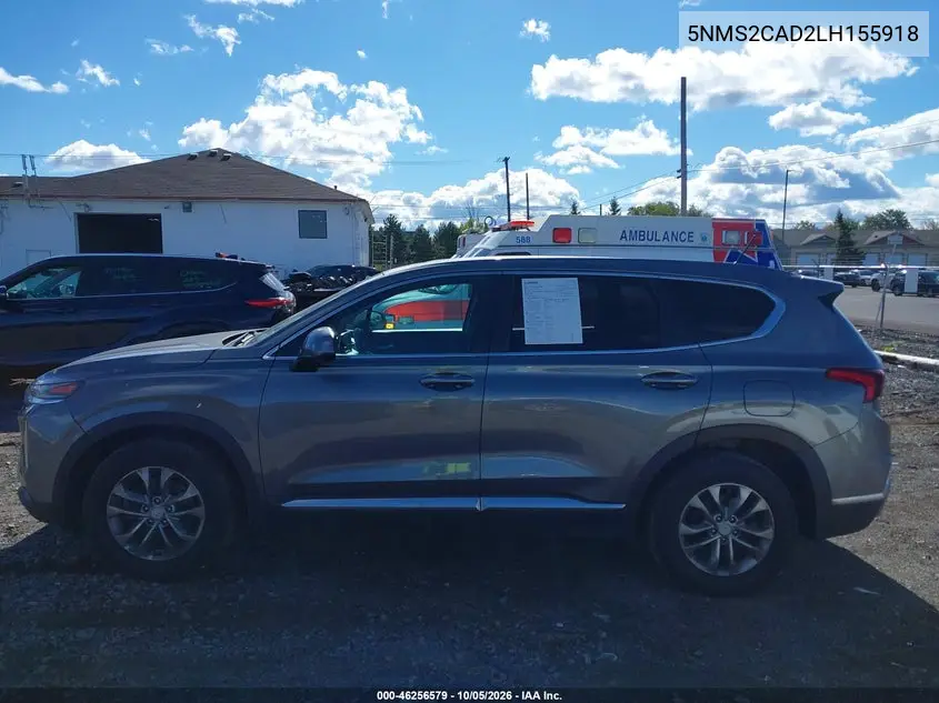 2020 HYUNDAI SANTA FE VIN 5NMS2CAD2LH155918 — фото 15