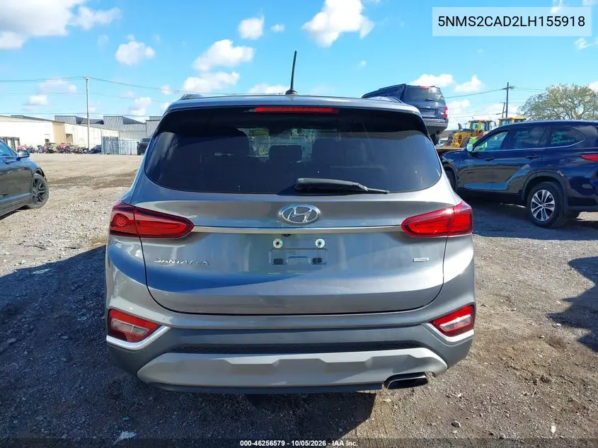 2020 HYUNDAI SANTA FE VIN 5NMS2CAD2LH155918 — фото 17
