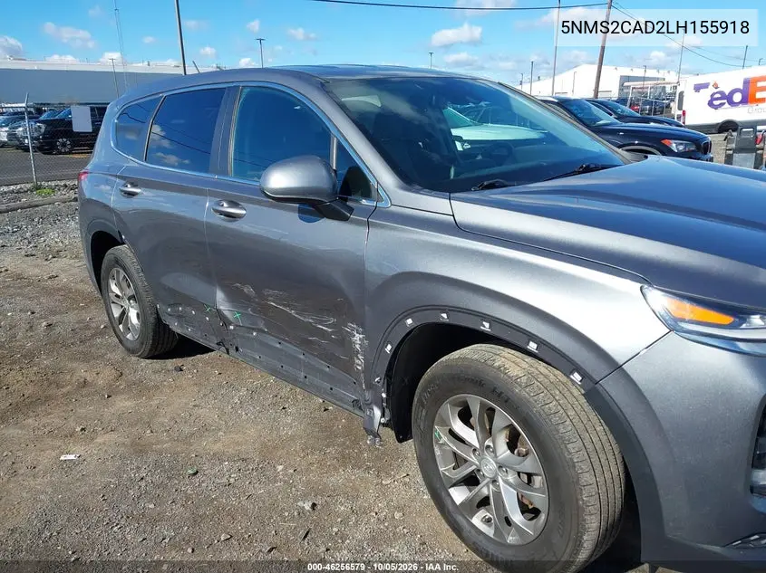 2020 HYUNDAI SANTA FE VIN 5NMS2CAD2LH155918 — фото 6