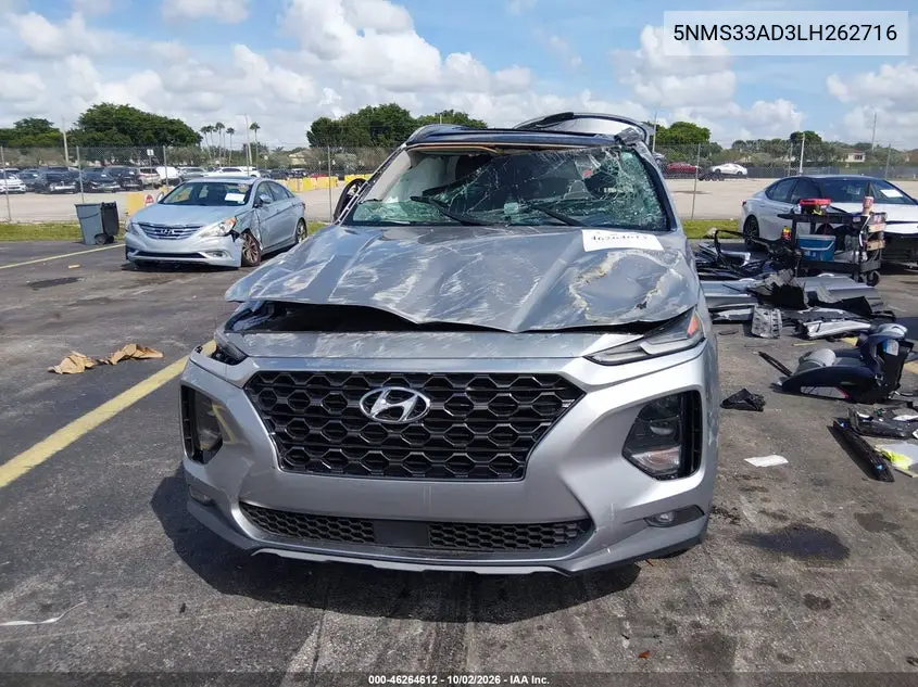2020 HYUNDAI SANTA FE VIN 5NMS33AD3LH262716 — фото 12