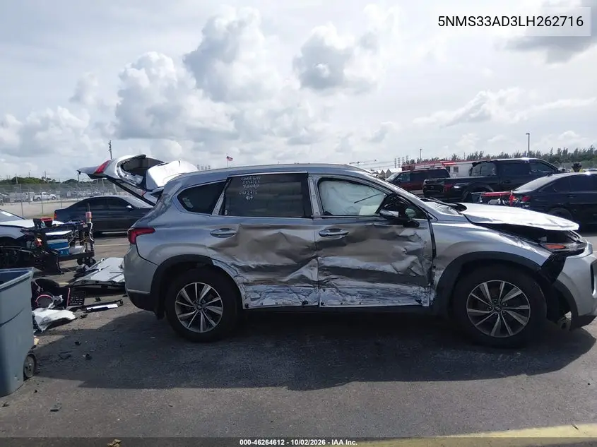 2020 HYUNDAI SANTA FE VIN 5NMS33AD3LH262716 — фото 13