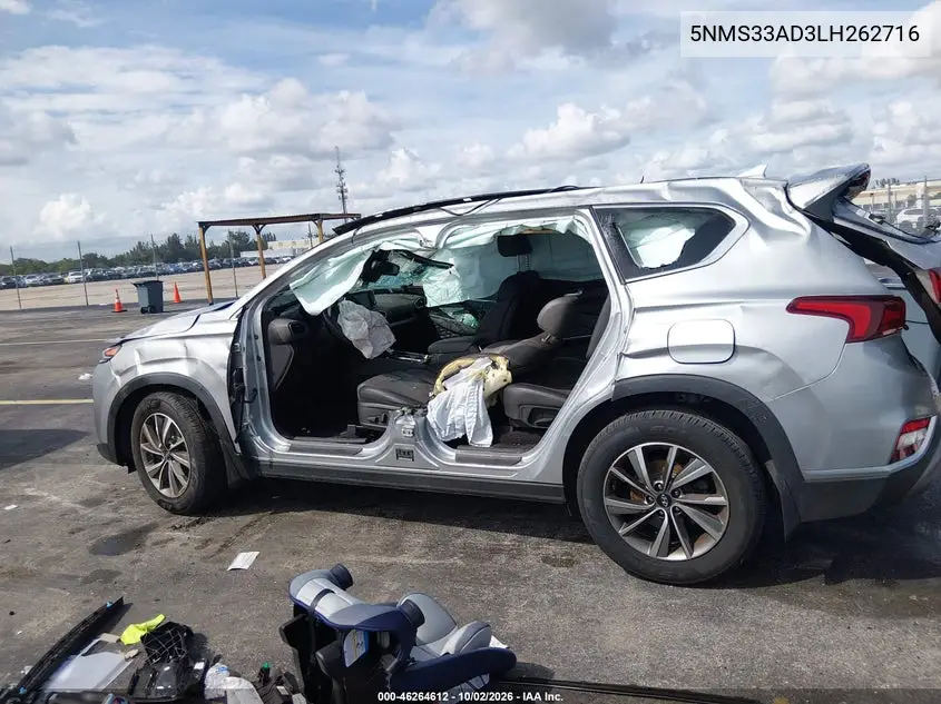 2020 HYUNDAI SANTA FE VIN 5NMS33AD3LH262716 — фото 14