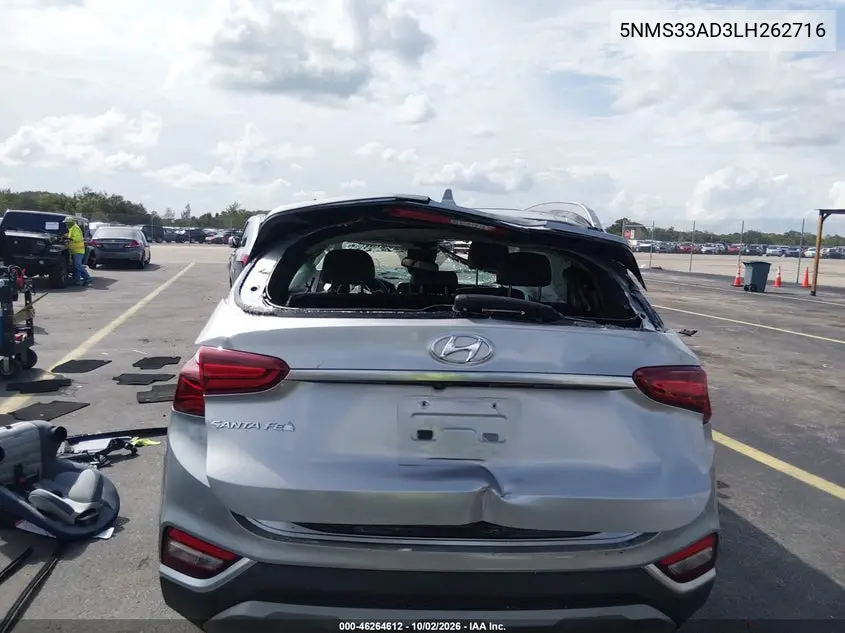 2020 HYUNDAI SANTA FE VIN 5NMS33AD3LH262716 — фото 16