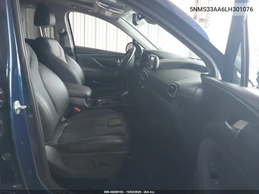 2020 HYUNDAI SANTA FE VIN 5NMS33AA6LH301076 — фото 5