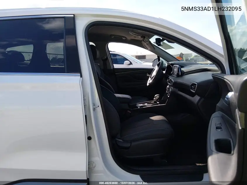 2020 HYUNDAI SANTA FE VIN 5NMS33AD1LH232095 — фото 5