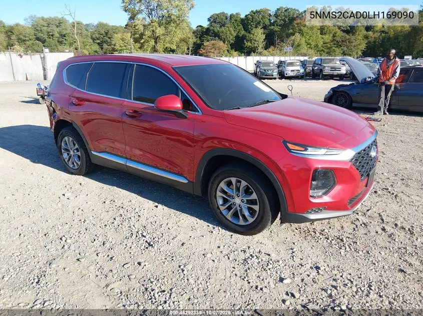HYUNDAI SANTA FE 2020, VIN 5NMS2CAD0LH169090