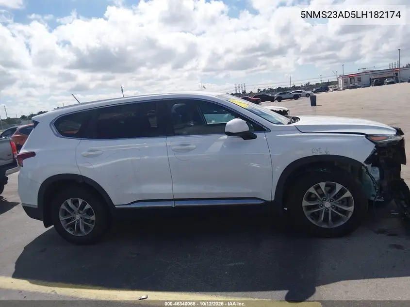 2020 HYUNDAI SANTA FE VIN 5NMS23AD5LH182174 — фото 14