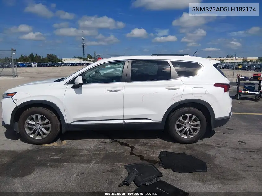 2020 HYUNDAI SANTA FE VIN 5NMS23AD5LH182174 — фото 15
