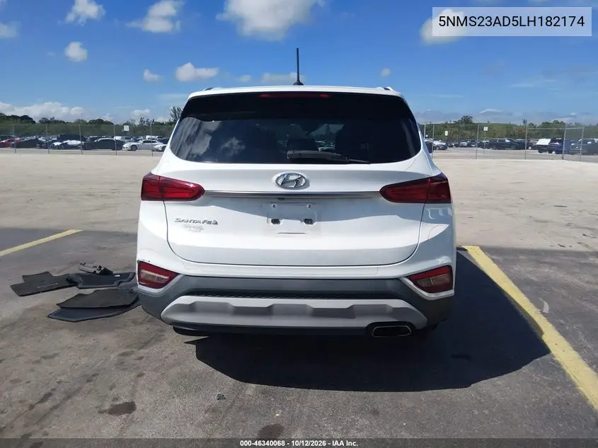 2020 HYUNDAI SANTA FE VIN 5NMS23AD5LH182174 — фото 17