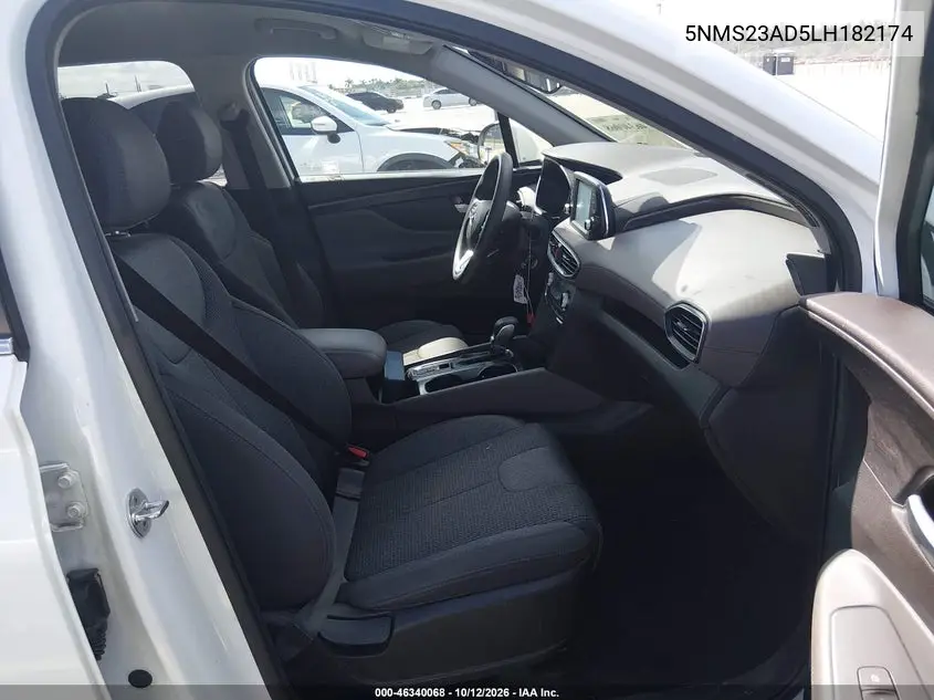 2020 HYUNDAI SANTA FE VIN 5NMS23AD5LH182174 — фото 5