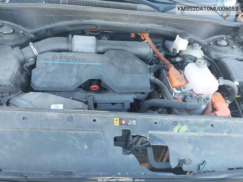 2021 HYUNDAI SANTA FE VIN KM8S2DA10MU006053 — фото 10