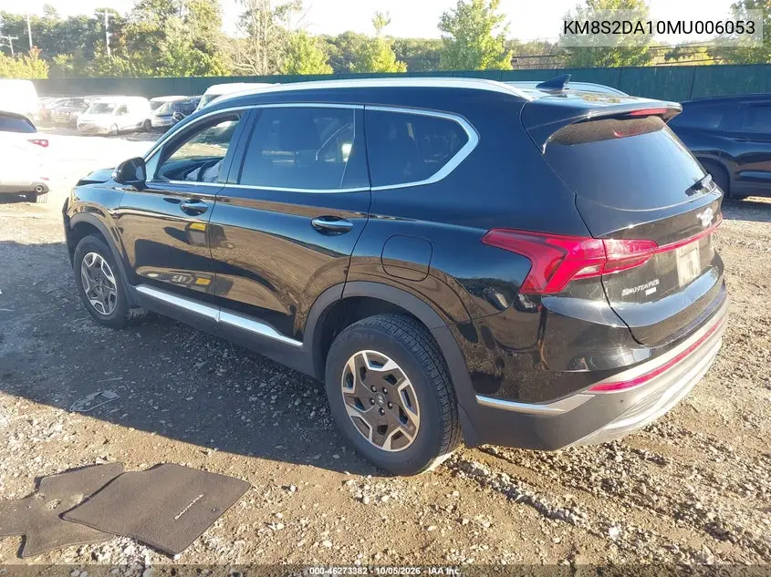 2021 HYUNDAI SANTA FE VIN KM8S2DA10MU006053 — фото 3