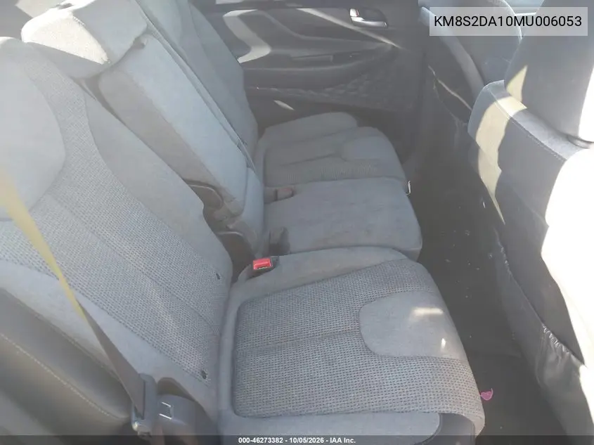 2021 HYUNDAI SANTA FE VIN KM8S2DA10MU006053 — фото 8