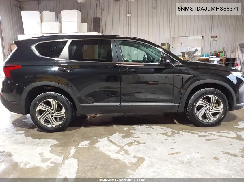 2021 HYUNDAI SANTA FE VIN 5NMS1DAJ0MH358371 — фото 18