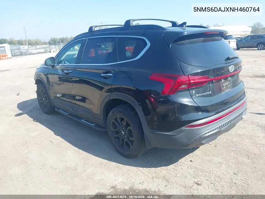 2022 HYUNDAI SANTA FE VIN 5NMS6DAJXNH460764 — фото 3