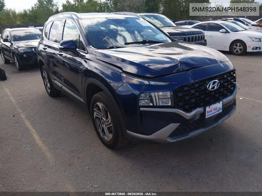 HYUNDAI SANTA FE 2023, VIN 5NMS2DAJ4PH548398