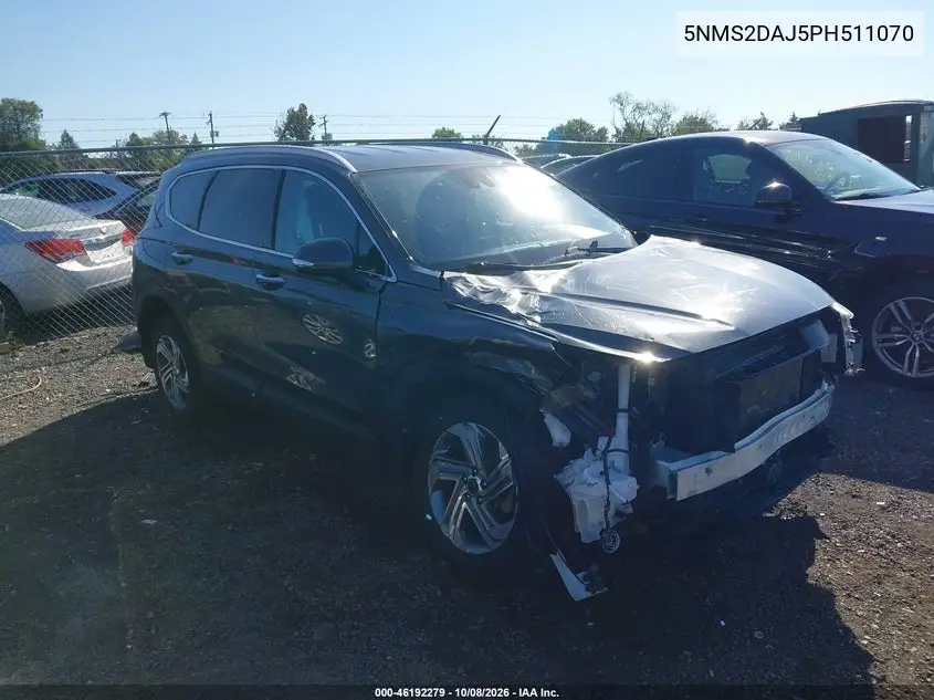 HYUNDAI SANTA FE 2023, VIN 5NMS2DAJ5PH511070
