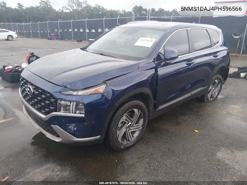 2023 HYUNDAI SANTA FE VIN 5NMS1DAJ4PH596566 — фото 2