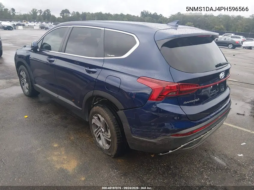 2023 HYUNDAI SANTA FE VIN 5NMS1DAJ4PH596566 — фото 3
