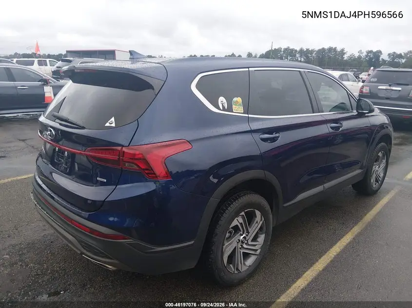 2023 HYUNDAI SANTA FE VIN 5NMS1DAJ4PH596566 — фото 4