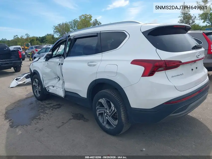 2023 HYUNDAI SANTA FE VIN 5NMS2DAJ7PH649631 — фото 3