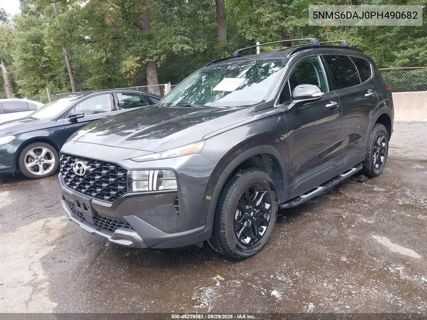 2023 HYUNDAI SANTA FE VIN 5NMS6DAJ0PH490682 — фото 2