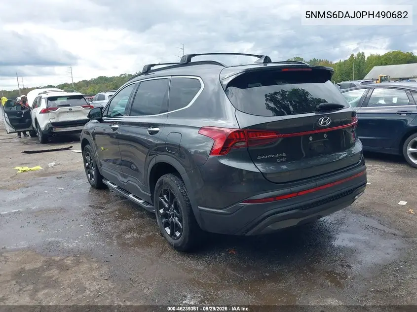 2023 HYUNDAI SANTA FE VIN 5NMS6DAJ0PH490682 — фото 3