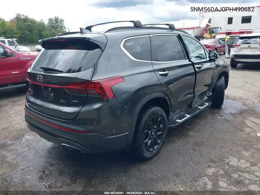 2023 HYUNDAI SANTA FE VIN 5NMS6DAJ0PH490682 — фото 4
