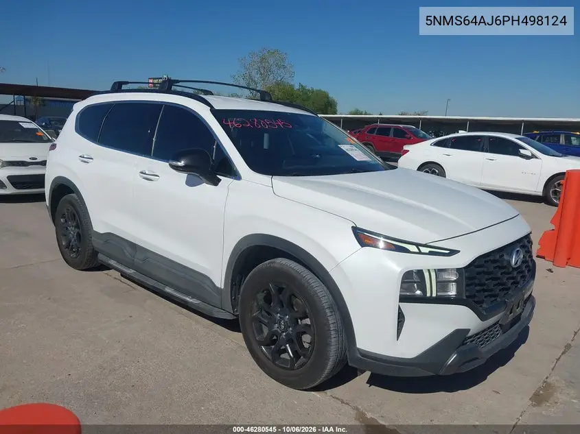 HYUNDAI SANTA FE 2023, VIN 5NMS64AJ6PH498124