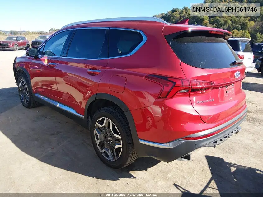 2023 HYUNDAI SANTA FE VIN 5NMS4DAL6PH561746 — фото 3