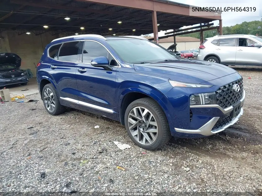 HYUNDAI SANTA FE 2023, VIN 5NMS5DAL6PH564319