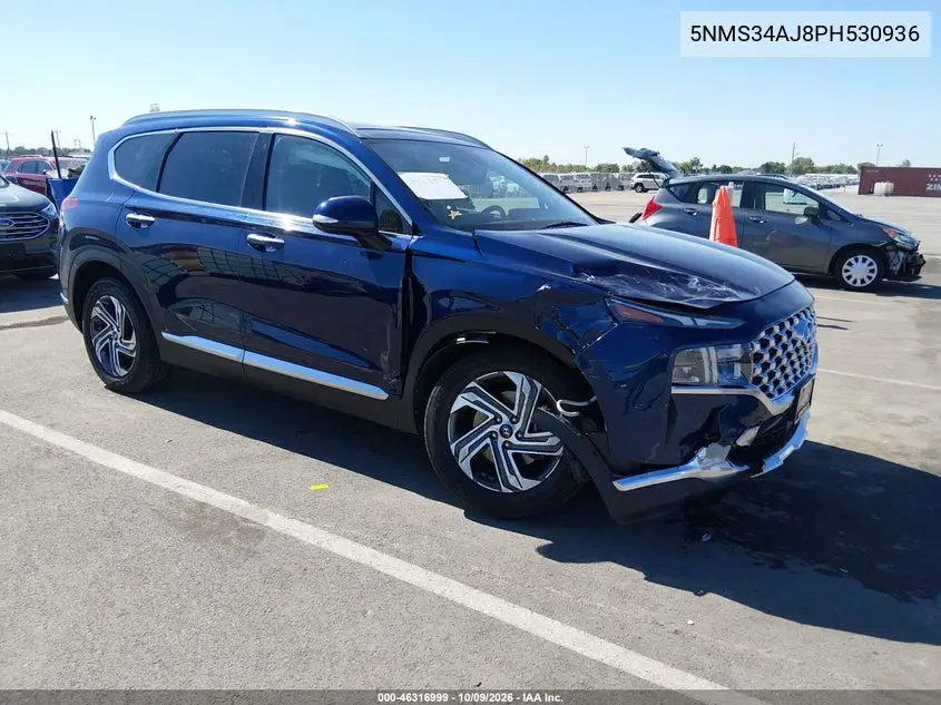 HYUNDAI SANTA FE 2023, VIN 5NMS34AJ8PH530936