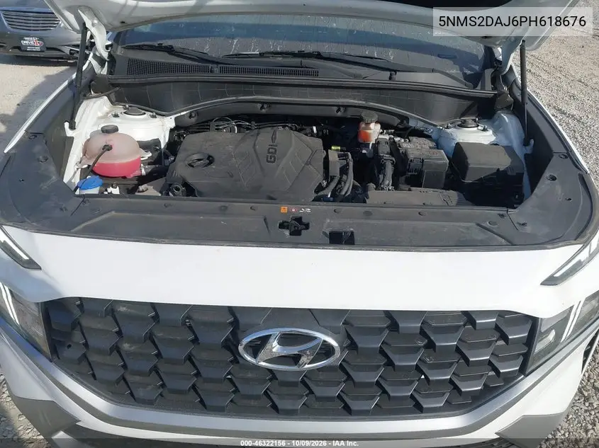 2023 HYUNDAI SANTA FE VIN 5NMS2DAJ6PH618676 — фото 10
