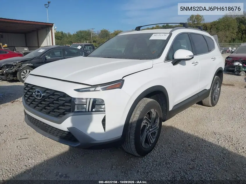 2023 HYUNDAI SANTA FE VIN 5NMS2DAJ6PH618676 — фото 2
