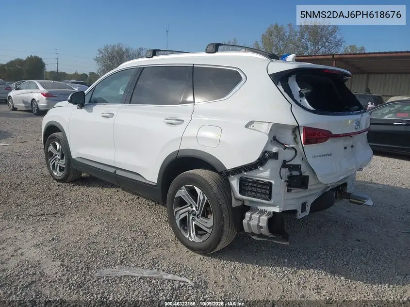 2023 HYUNDAI SANTA FE VIN 5NMS2DAJ6PH618676 — фото 3