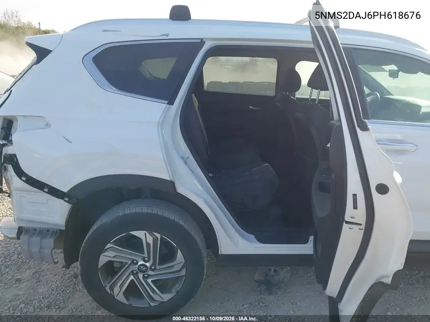 2023 HYUNDAI SANTA FE VIN 5NMS2DAJ6PH618676 — фото 8